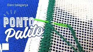 Ponto palito, para almofadas #handmade