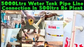 #How to do water tank installation#water pipe line connection#CPVC pipe Fitting#Ro plant service.