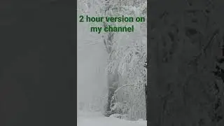 #snow #snowfall #snowsounds