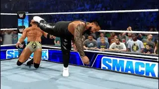 WWE 2K23 LA Knight vs. Jimmy Uso