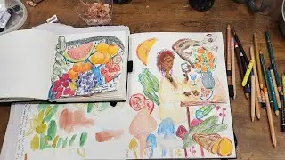 create the opportunity for imagination✨️ artist date ideas when you have social anxiety #mixedmedia