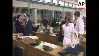 ITALY: MILITARY OFFICIALS TRIAL