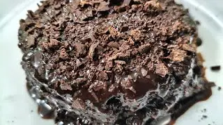 Dark choklet cake 🍰|first taim banaya yammy 