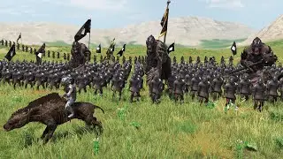 Orc Army with Trolls vs 1000 Dwarves | Mount & Blade II: Bannerlord