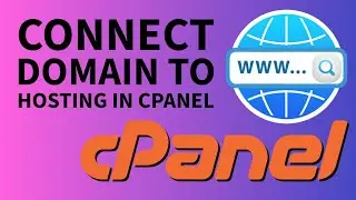 Подключить домен к хостингу в cPanel