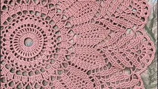 Часть 14. Ковер из полиэфирного шнура Part 14. Carpet made of polyester cord #коверназаказ #ковер