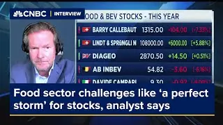Food sector challenges look like 'a perfect storm' for stocks, analyst says