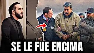 El Discurso de Bukele DESTROZA a Nicol&aacute;s Maduro ante su Captura🤯