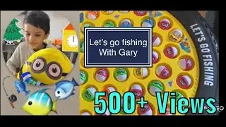 Let's Go Fishing with Gary |Rowan Rotating Musical FISHING GAME |Toy For Kids