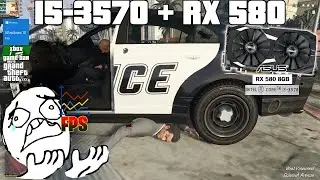 GTA V Enhanced &mdash; Low 1920x1080 60Fps *Alguns Bugs, Falhas, Quedas de FPS (i5-3570 + RX 580 8gb Asus)