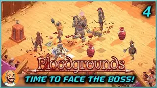First Region BOSS fight! | Bloodgrounds [Full release] Playthrough - Ep. 4