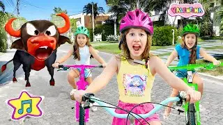 Бегущий бык 🎵 Детская песня для детей