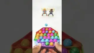 신나는 게임 || Oddly Satisfying Marble  Fidget Run#shortvideo #popit #fidget #marbles #trendingshorts 336
