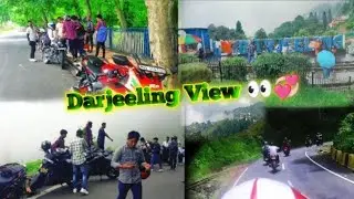 Darjeeling 😱👀 Bike Ride Blog Video ⛰️ || Biker Group Ride 9 Bikes 🥰 | Hill Bike Ride 🏍️❤️ Vlog video