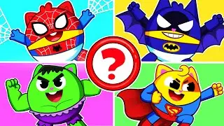 Little Superhero Helps Everyone | Funny Song For Baby & Nursery Rhymes by Toddler Zoo