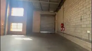 Micro industrial unit for rent in Sunnyrock