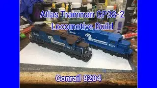 HO Atlas Trainman GP38-2 Locomotive Build Part 6 - Final Details