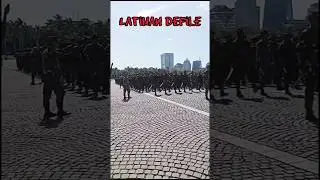 LATIHAN BERAT DEFILE TNI DI MONAS #army #tniprima #military #monas #tni #huttni #hanturimba
