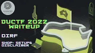 DownUnderCTF 2022 | DFIR | Shop- Setup & Disclaimer | Writeup Part 1
