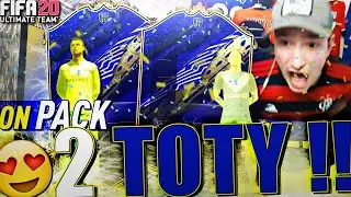 J'AI PACK 2 TOTY AAAAHSFMLKJFSJ😱😱😱 (et pas que !) TOTY FIFA Pack Opening Jour 2