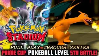 PRIME CUP | POKEBALL LEVEL | 5TH BATTLE | POKEMON STADIUM N64 PLAYTHROUGH SERIES #POKEMONSTADIUM