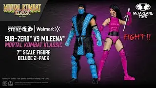 NEW Mortal Kombat Klassic&trade; Sub-Zero&trade; vs Millena&trade; Deluxe 2-pack 7