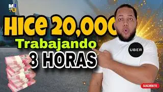 ¿Como hacer 20,000 Pesos en 8 horas?  Trabajando 😱 Uber (JELIS)