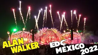 Alan Walker en EDC M&eacute;xico 2022 live - KineticField (mejores momentos)
