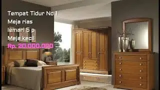 25 MODEL TERBARU 2025 SET KAMAR TIDUR MINIMALIS JATI UNTUK RUMAH MODERN JEPARA