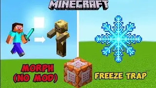 2 MIND BLOWING Minecraft Command Block Hacks! (Bedrock+Java)