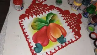 Como pintar caju