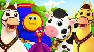 Old Macdonald Had A Farm, Nursery Rhyme and Preschool Song for Kids