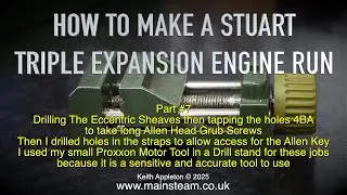 HOW TO MAKE A STUART TRIPLE ENGINE RUN - PART #7