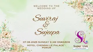 Suviraj & Sujeepa || Wedding On 7th September 2025