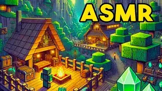 Minecraft ASMR Roleplay: Trading with a Villager