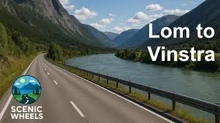 Lom to Vinstra | Innlandet Norway Car Trip 2025 4K