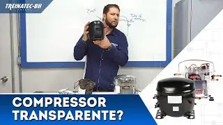 Como &eacute; o funcionamento interno do compressor de geladeira? | (Compressor Herm&eacute;tico)