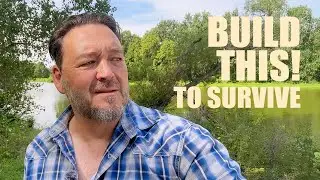 Easiest Survival Shelter - DEBRIS HUT | Papa Todd