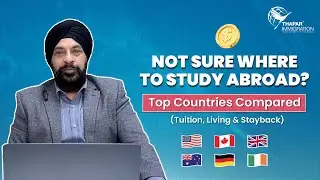 Not Sure Where to Study Abroad? 🎓 | USA vs Canada vs UK & More | Cost, ROI, & Stay Back Compared.