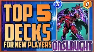 The Best New Player Decks  - Marvel Snap