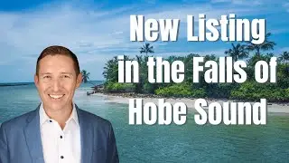 New Listing in the Falls of Hobe Sound