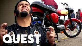 Jesse McClure's Search for a Bargain at a Bike Jumble Sale | British Treasure, American Gold