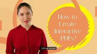 How to Create Interactive PDFs?