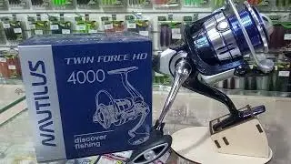 Новинка 2024 года - Катушка Nautilus Twin Force HD 4000
