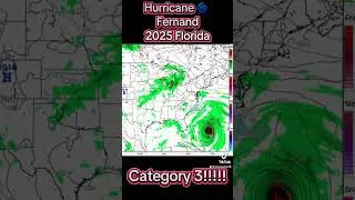 Hurricane Fernand Florida 2025 #hurricane #news #florida #weather #fyp #trending