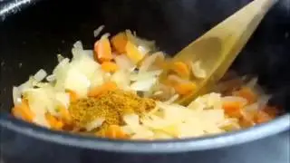 CURRIED SAUSAGES, A STEP BY STEP MEAL