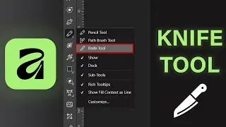 Cut Like a Pro with the Knife Tool - |Affinity|