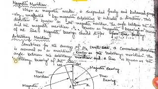 #22 Magnetic, Arbitrary and Grid Bearings - Compass Surveying