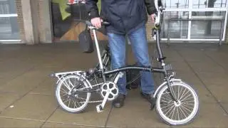 Foldecykel i tog, bus og bil