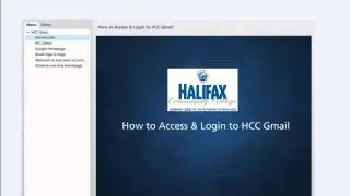 How to Access & Login to Halifax CC Gmail